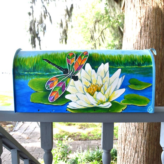 Hand painted Mailbox | SuLu Fine Art